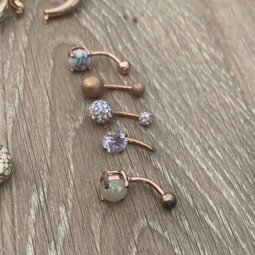 Belly button rings